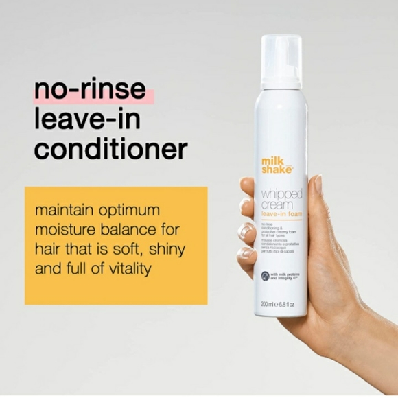 milk_shake Whipped Cream Leave In Conditioner Foam For All Hair Types - Picture 2 of 10